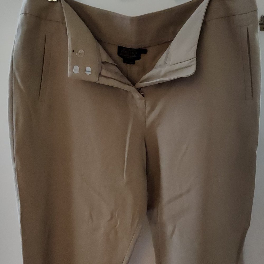 Pendleton full length straight leg dress pants